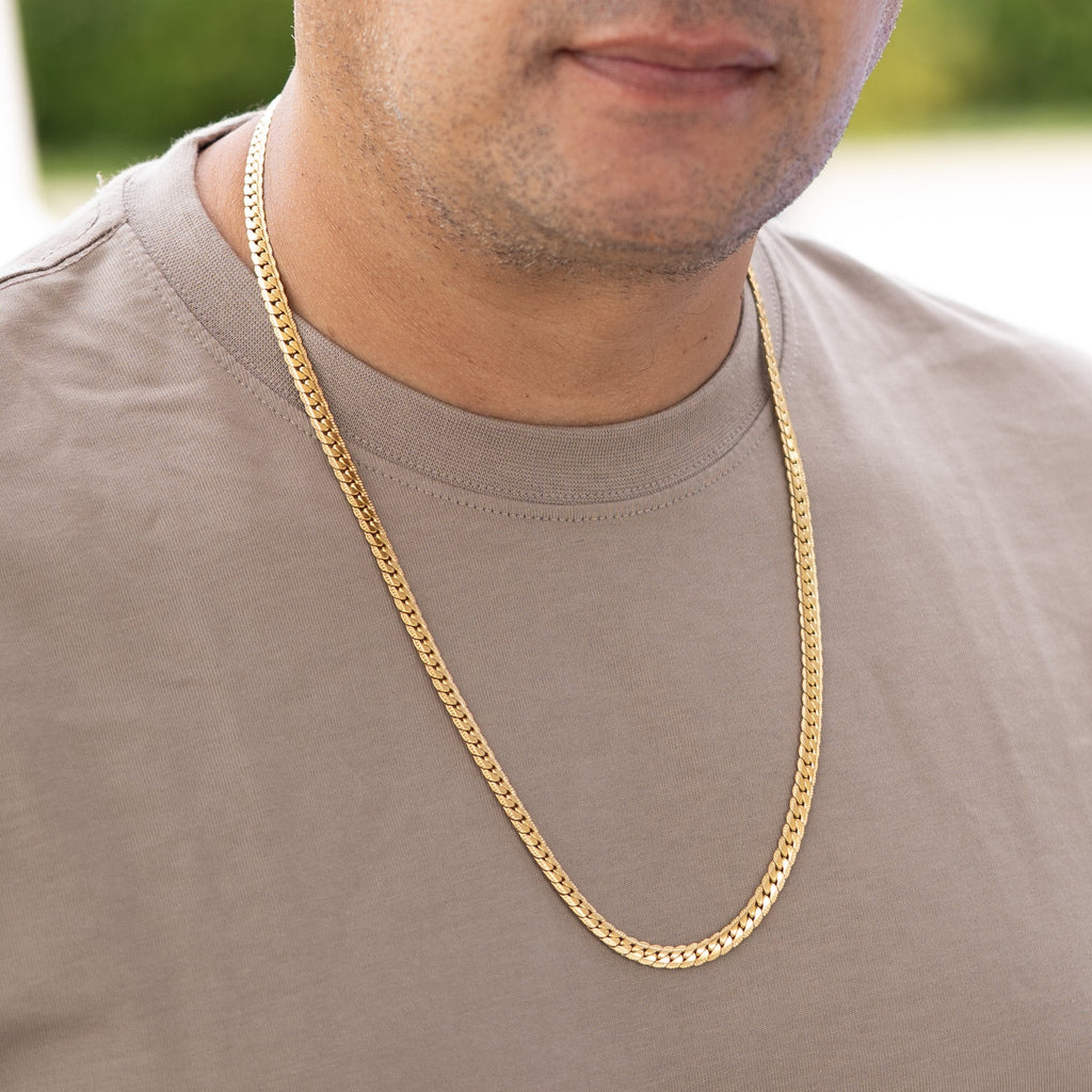 Cadena Grabada Hombre