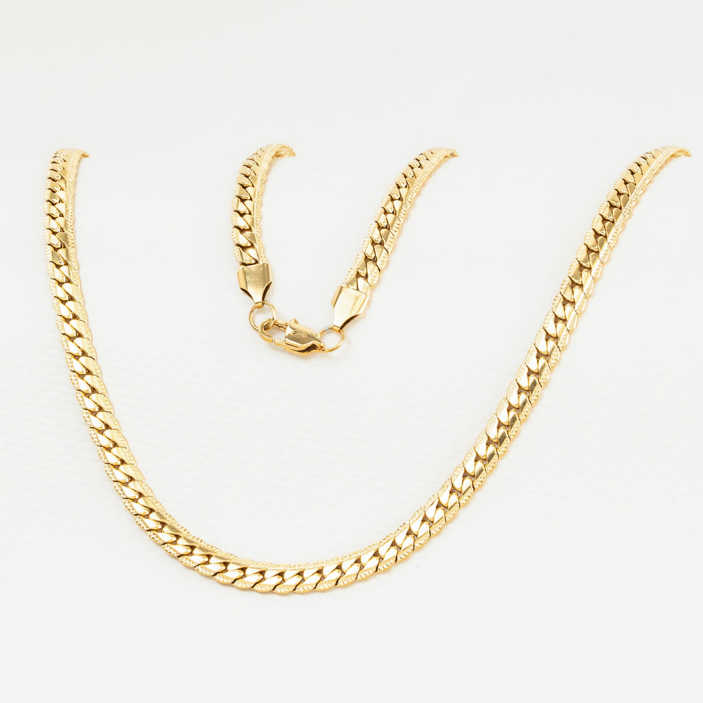 Cadena Grabada Hombre