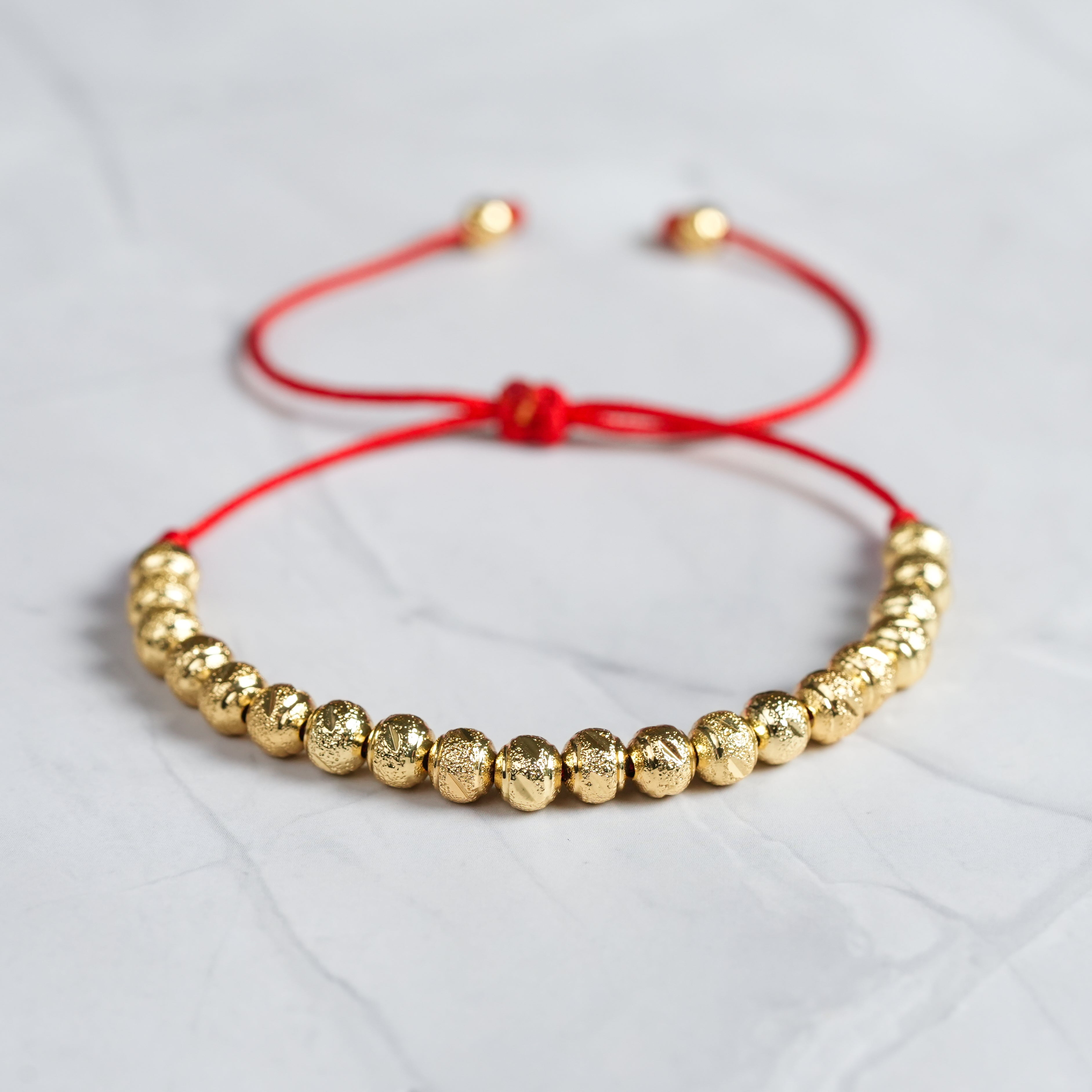 Manilla Hilo Rojo Diamantada 20 B