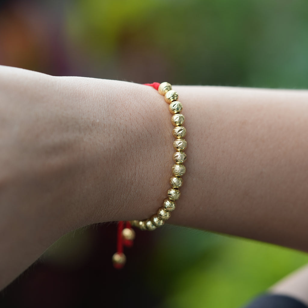 Manilla Hilo Rojo Diamantada 20 B