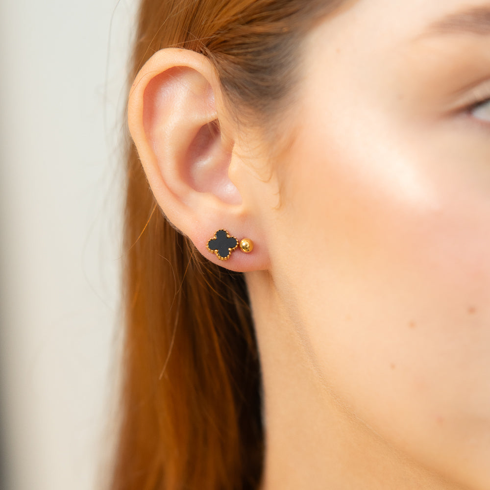 Aretes x 3 Trebol H - Ref39