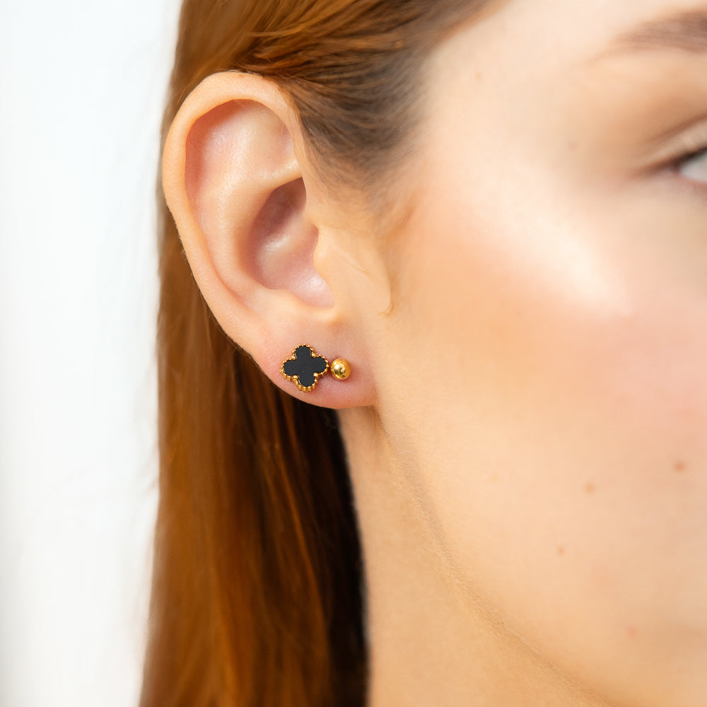 Aretes x 3 Trebol H - Ref39